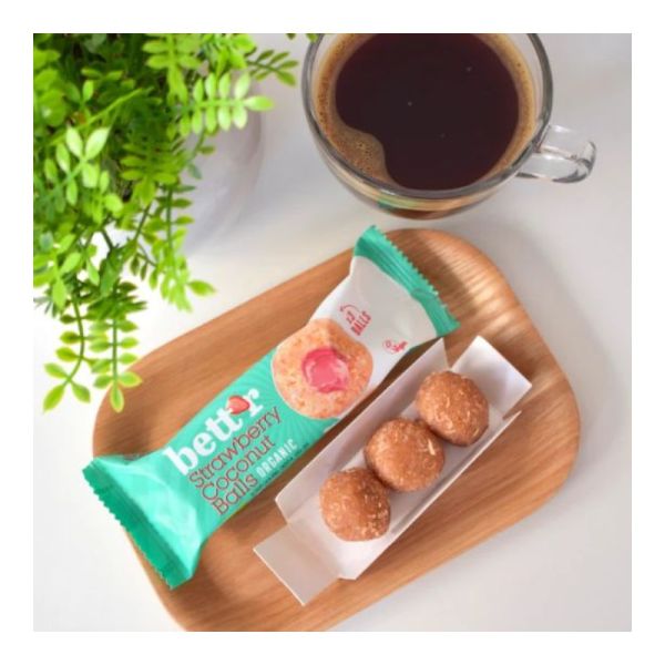 Fruit Balls with Coconut & Strawberry Filling (3x15) GF